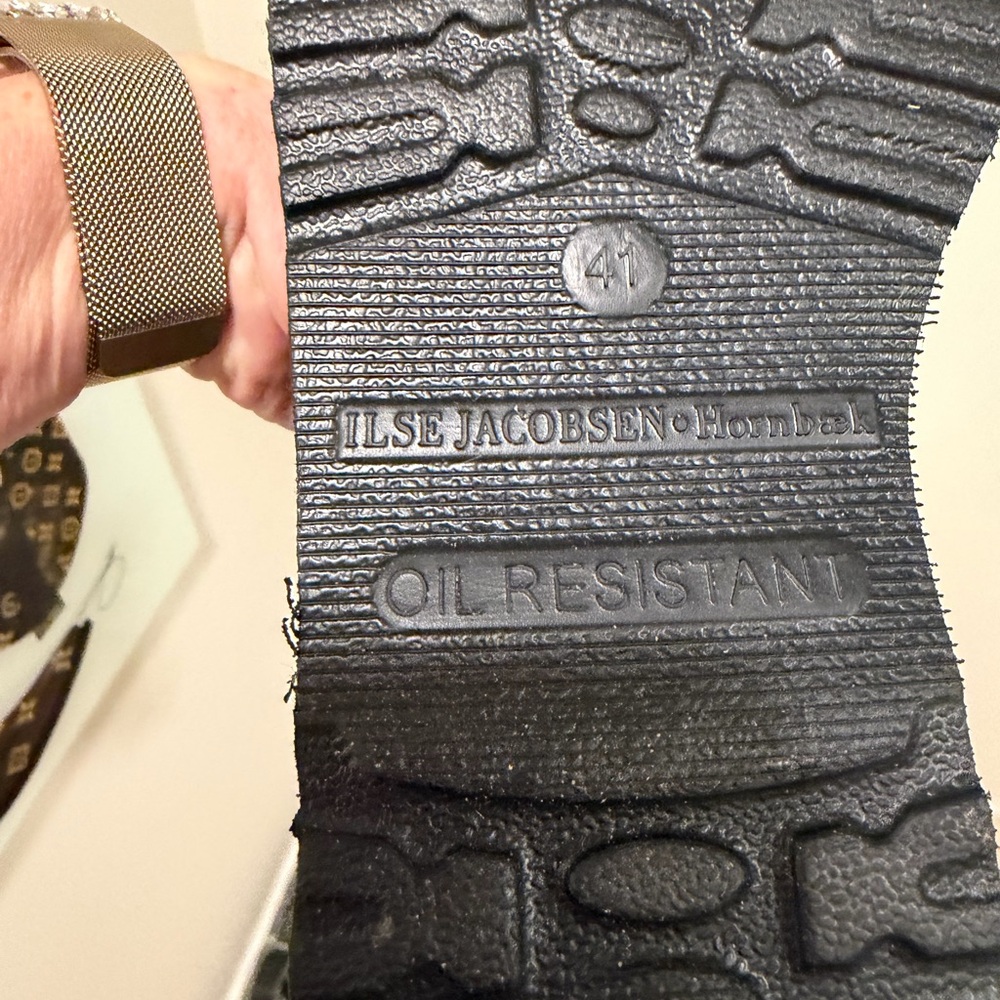 Ilse Jacobsen Black Winter Rain Boots - Picture 7 of 9
